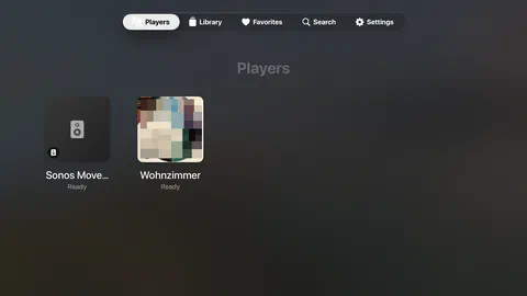 Speleroverzicht op de Apple TV