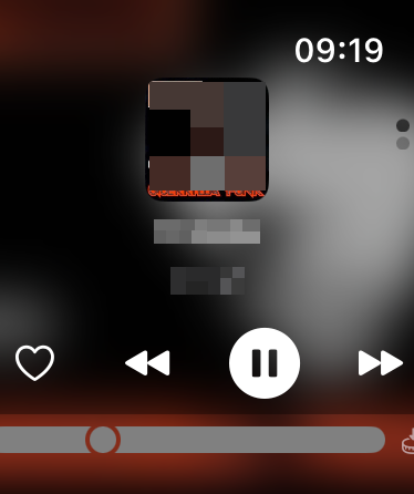 Now Playing auf der Apple Watch